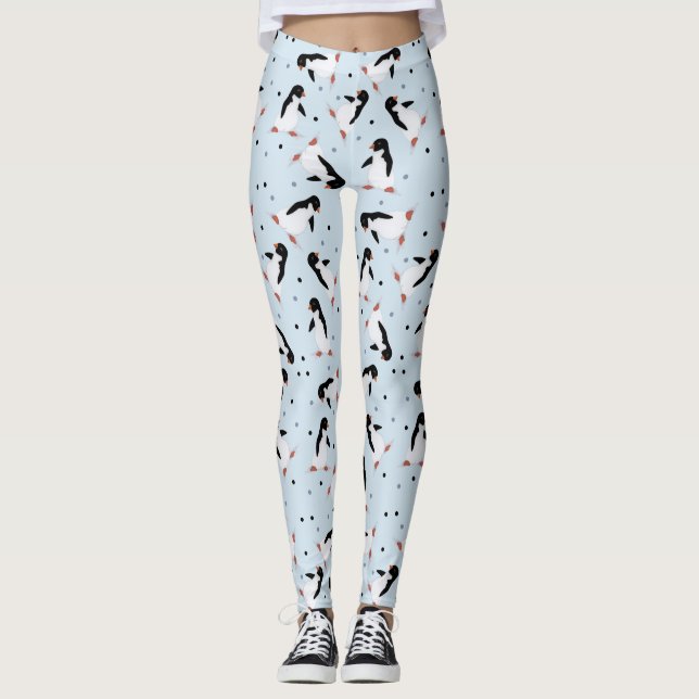 Pinguine Leggings (Vorderseite)
