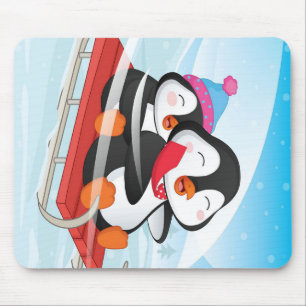 Pinguine Lovers Blanket Geschenk für Kinder Mousepad