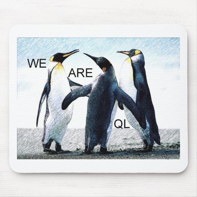 Pinguine Mousepad (Vorne)