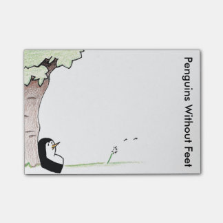 Pinguine ohne Füße Post-it Klebezettel