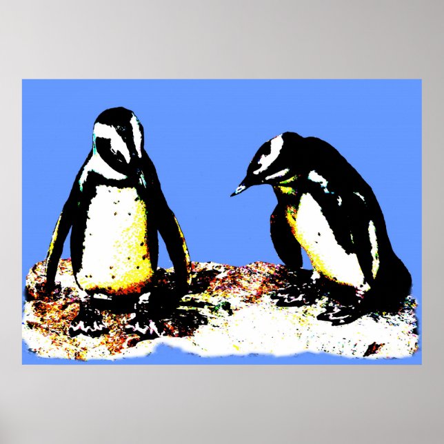 Pinguine Poster (Vorne)