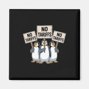 Pinguine protestieren gegen Trump-Zölle Lustiger P Magnet