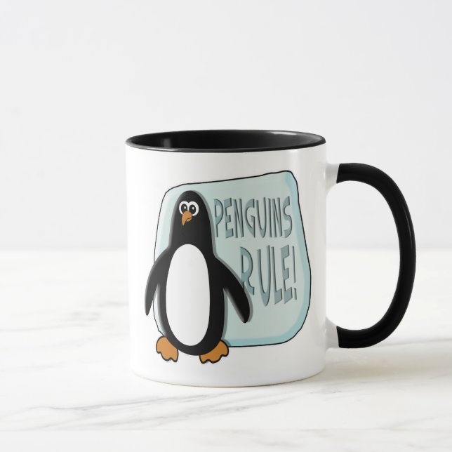 Pinguine Rule-Tasse Tasse (Rechts)