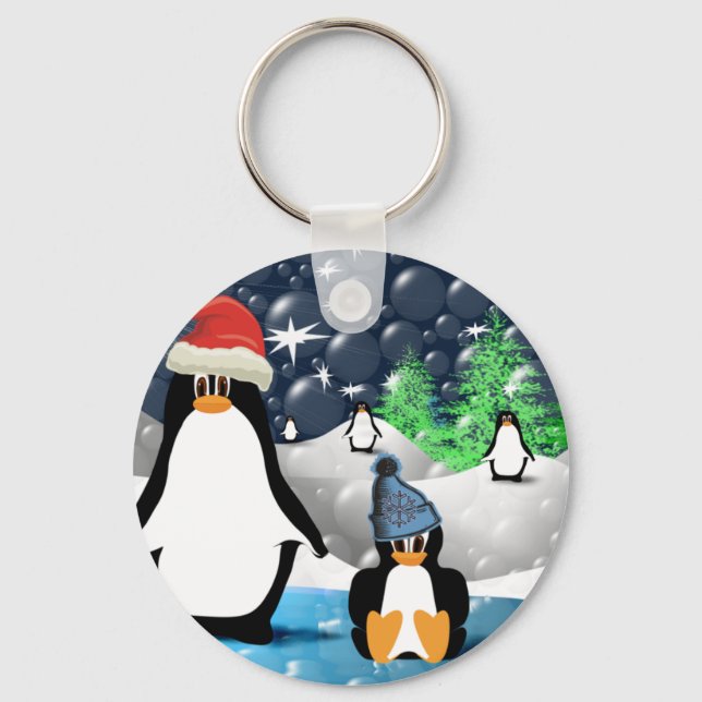 Pinguine Schlüsselanhänger (Vorderseite)