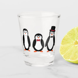 Pinguine - Schnapsglas