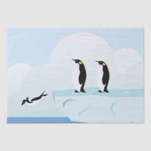 Pinguine Seidenpapier