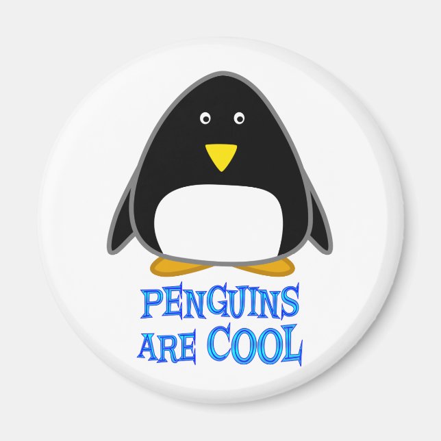 Pinguine sind Cool Magnet (Vorne)