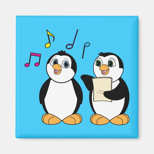 Pinguine Singing Magnet (Vorne)