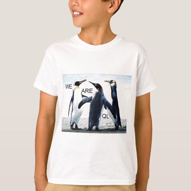 Pinguine T-Shirt (Vorderseite)