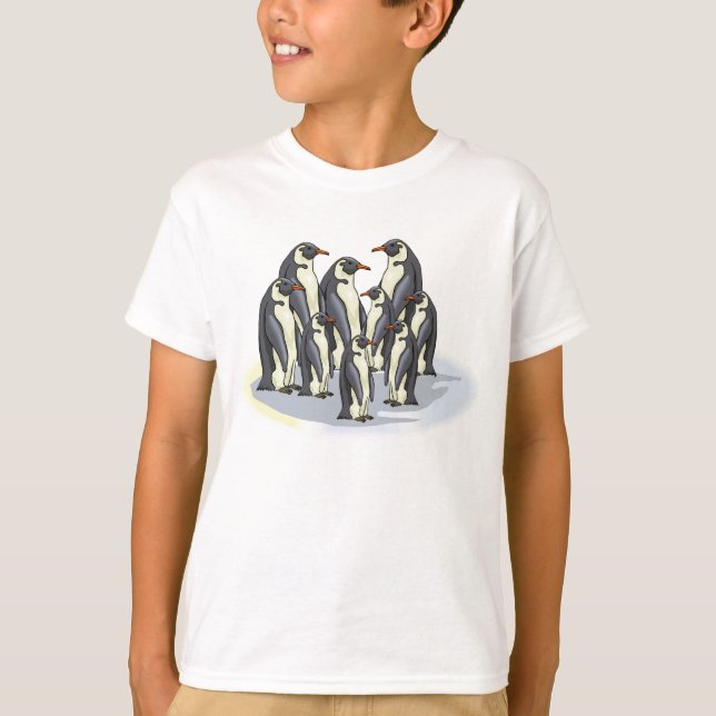 Pinguine T-Shirt (Vorderseite)