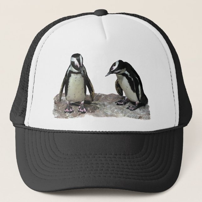 Pinguine Truckerkappe (Vorderseite)