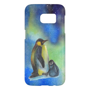 Pinguine zeichnend Samsung Galaxy S7, selten dort