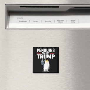 Pinguinflossen hoch Widerstehen Pinguine gegen Tru Magnet