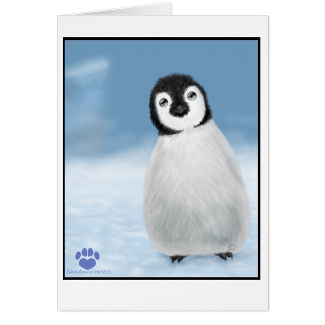 Pinguinkarte (Vorne)