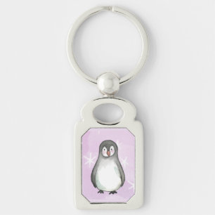 Pinguinmotiv Schlüsselanhänger