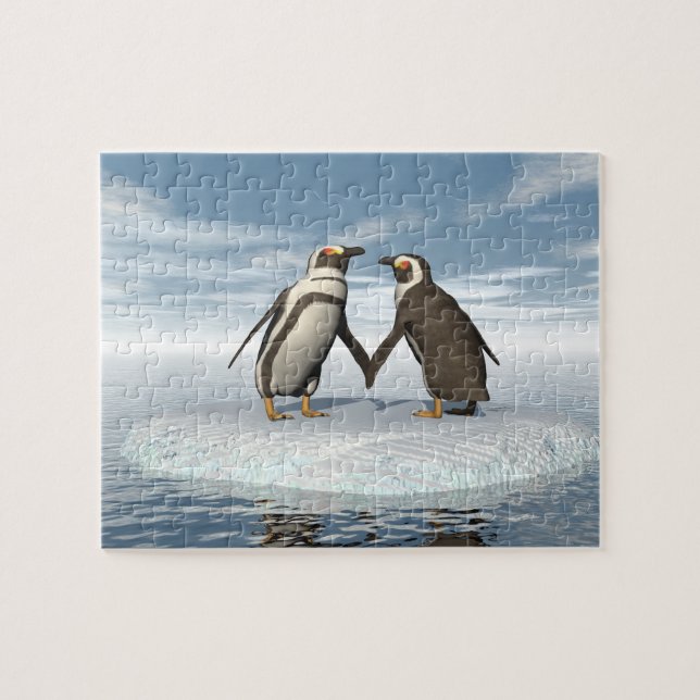 Pinguinpaare (Horizontal)
