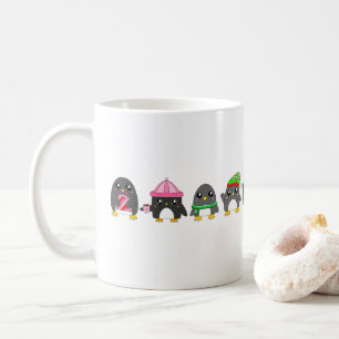 Pinguinparade Kaffeetasse