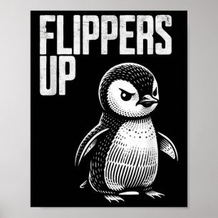 Pinguinresistenz subtil Anti-Protest Poster