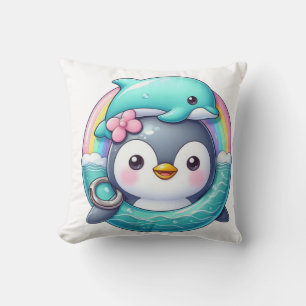 Pinguin's Ocean Adventure Kissen
