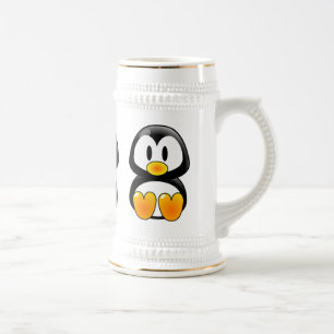 Pinguinstein Bierglas