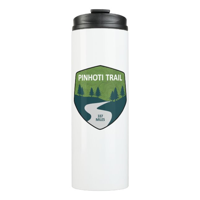 Pinhoti Trail Alabama Georgia Thermosbecher (Vorderseite)
