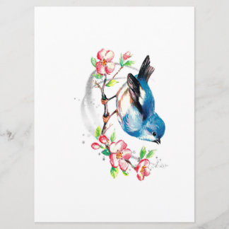 Pinien an der Leinwand am Meer Menükarte