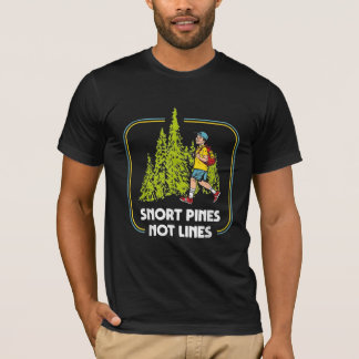 Pinien nicht Lines Funny Boy geht zur Schule T-Shirt