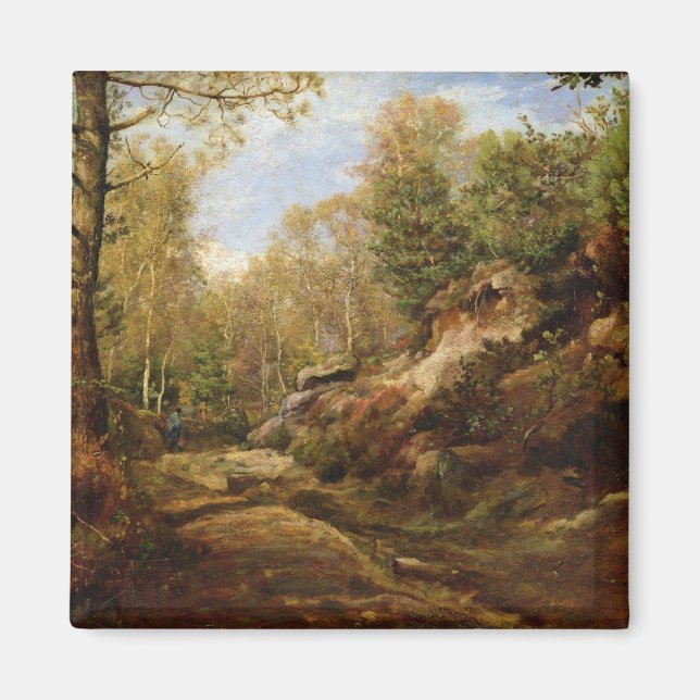 Pinien und Birken oder der Wald Magnet (Vorne)