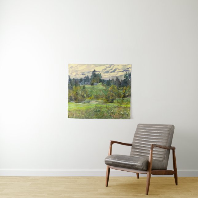 Pinien Wandteppich (Beispiel (Horizontal))