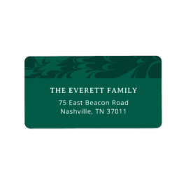 Pinienadresse Adressaufkleber