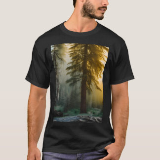 Pinienbäume im Wald T-Shirt