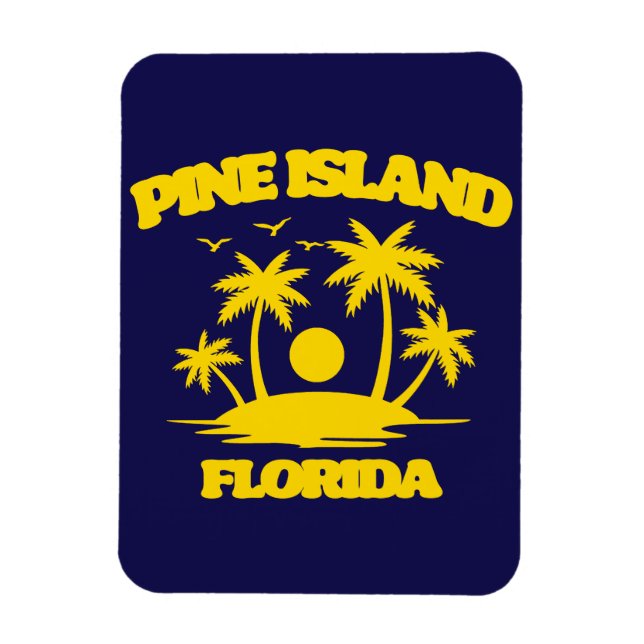 Pinieninsel Florida Magnet (Vertikal)