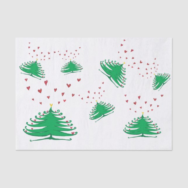 Pinienspinnpapier - 15 gsm (10 lb) seidenpapier (Vorderseite)