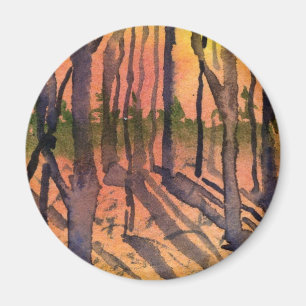 Pinienwald Magnet