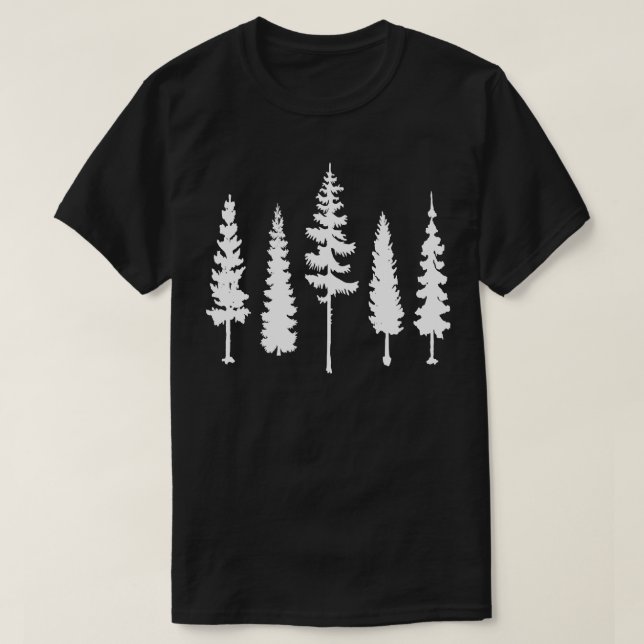 Pinienwald T-Shirt (Design vorne)