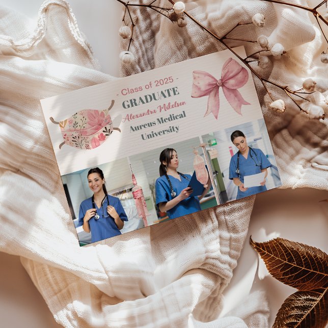 Pink 3 Foto Aquarellnährungsschule Ankündigung (Von Creator hochgeladen)