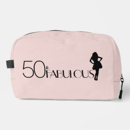 Pink 50 & FABULOUS DAS IST ICH! Moderne Toilettenb Waschbeutel