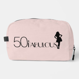 Pink 50 & FABULOUS DAS IST ICH! Moderne Toilettenb Waschbeutel