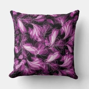 Pink Abstrakt Fairy Wings Pattern Kissen Kissen