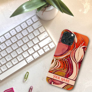 Pink Abstrakt florrot, individuell auf die Bedürfn Case-Mate iPhone Hülle