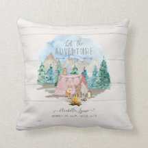 Pink Adventure Beginnen Rustikale Geburtsstaten Ba