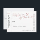 Pink Advice Card Brautparty Reisedatum Nacht<br><div class="desc">Ticketkarten für Hochzeit in Urlaubsort- oder Reisethemen-Brautparty gedruckt auf Mini-Boarding-Ticketkarten für Flugzeug, damit Sie in Reisetipps und Urlaubstipps schreiben können, oder auch auf beides. Das flexible Design lasse Ihnen zu entscheiden, wie das Brautparty-Ratgeber-Spiel funktionieren soll. Sie können mit Einladungen oder in Orten verlassen werden, damit die Gäste gemeinsam auf diesen...</div>