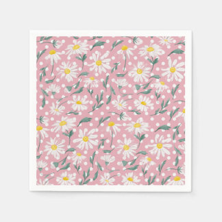 PINK AESTHETISCHE FRÜHSTÜCK BLUMENDEKOUPAGE SERVIETTE