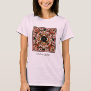 Pink African Daisy Blume Abstrakt Personalisiert T-Shirt