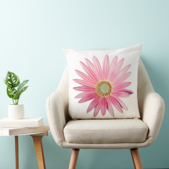Pink African Daisy Kissen (Stuhl )