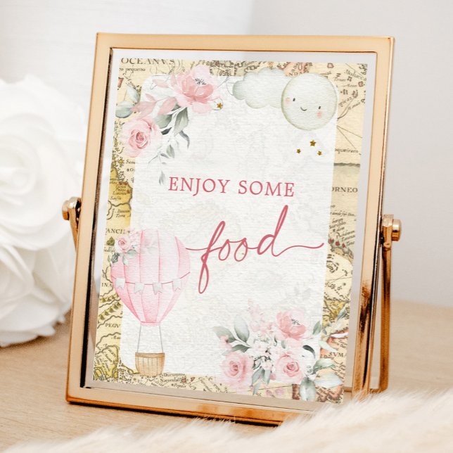 Pink Air Balloon ist nicht ihr lästiges Lebensmitt Poster (Von Creator hochgeladen)