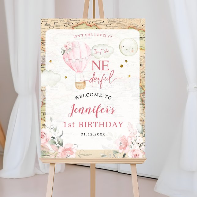 Pink Air Balloon n'est-elle pas une Affiche de bie (Créateur téléchargé)