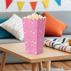 Pink Airplane Party Thema Popcorn Gefälligkeitsbox Geschenkschachtel