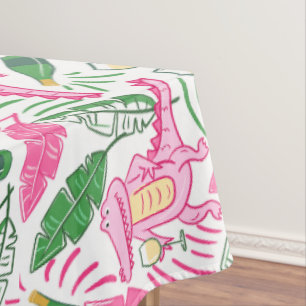 Pink Alligator Chardonnay Vornehme Weinparty Tischdecke