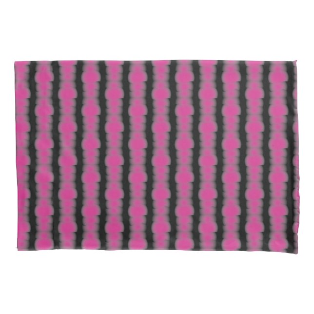 Pink and black tie dye kissenbezug (Vorderseite)